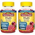 Nature Made Multi for Him, Multivitamin for Men for Energy Metabolism Support, Mens Multivitamins, 70 Gummy Vitamins and Minerals, 35 Day Supply (Pack of 2)