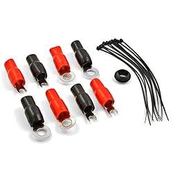 Car Audio 1/0 Gauge Flexible Wire & Cable Complete