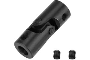 Marhynchus Shaft Coupling Motor Connector 45 Steel Universal Joint (0.4in¡Á0.8in¡Á1.8in)