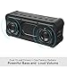 Douni A3 Portable Wireless Outdoor Bluetooth Waterproof Speaker IPX7 Water Resistant 20W Shower Speaker,Built-in Mic, Enhanced Bass,TF Card,NFC Long Playing Time