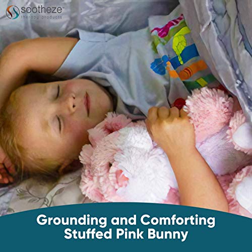 Sootheze Rosey Bunny Rabbit Scented Stuffed Animal Toy Microwavable