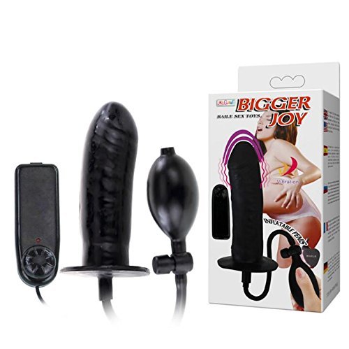 vibrating strapon dildo Black Dildo Black Realistic 7 inch High speed Vibrator