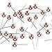 500 Pack Map Push Pins Map Tacks Small Size (Rose Gold, 1/8 Inch)