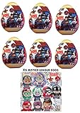 New 3 JUSTICE LEAGUE BATMAN SUPERMAN plastic surprise eggs