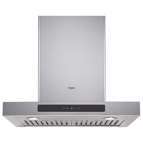 Whirlpool 60cm 1150 m3/hr Chimney (ACTI FRESH 6W TA HOOD, 2 Baffle Filters, Touch Control, Silver)