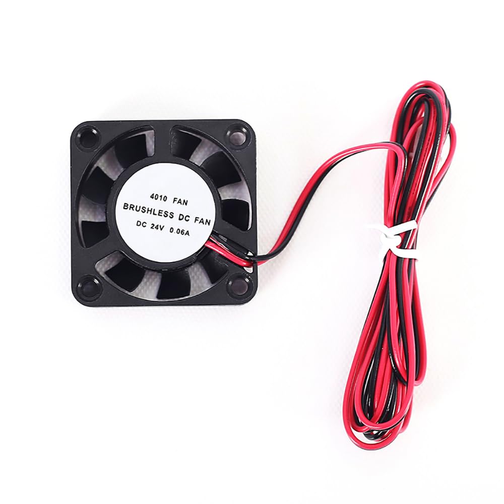 T&F 4010 40X40X10mm Brushless Cooling Fan Cooler 0.06A 12V /24V DC 2 Pin New