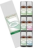 Insect Repellent Essential Oil Set Variety - 6 Pack Bugs & Mosquito 100% Pure Therapeutic Grade 10 ml. Set Includes Citronella, Lemongrass, Lemon Eucalyptus, Geranium, Peppermint and Shoo Fly Blend.