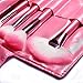 Ecvtop 22 Count Professional Cosmetic Makeup Make up Brush Brushes Set Kit with Leather Pouch (Pink)