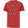 MLB Men's Distressed Imprint Match Team Color Primary Logo Word Mark T-Shirt