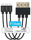 [Quick Charge Supported] HomeSpot Sync & Charge Value Pack Micro USB to USB Cable - 5