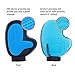INTCROWN Pet Grooming Glove 2-in-1 Pet Hair Glove Magic Hair Remover for Dogs and Cats with Long and Short Fur