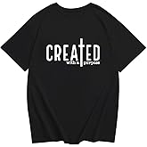 KEEVICI Christian Faith Shirts for Boys Jesus Bible Verse God Shirt Kids Graphic Tees Religious Inspirational Cotton Tshirts