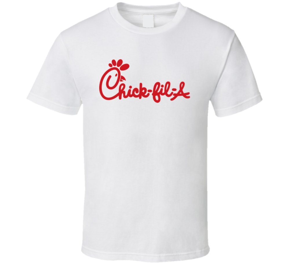 Chick Fil a Logo Tshirt M White: Amazon 