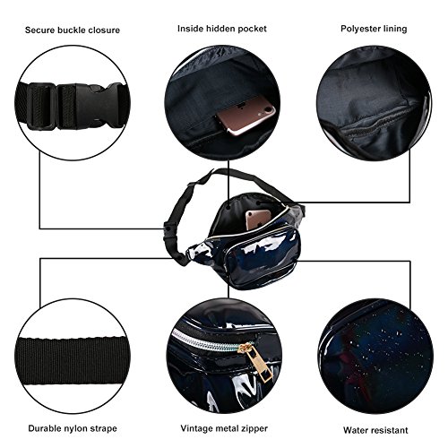 4 MUMS+MEMORY+Holographic+Fanny+Packs