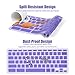 HP Keyboard Skin - Compatible 2019/2018/2017 Chromebook 14 inch - G2/G3/G4 Series, Violet
