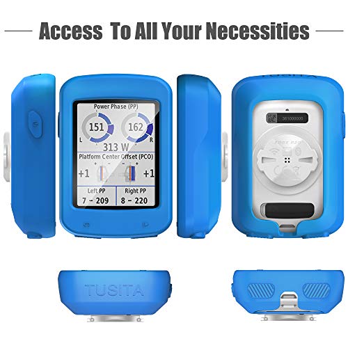 image for TUSITA Case for Garmin Edge Explore 820 - Silicone Protective Cover - 