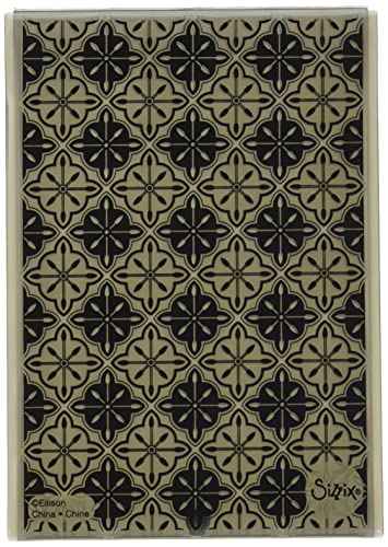 Sizzix 664764-Cartellina per goffratura 3D, inclinabile da Kath Breen Fustelle per Scrapbooking, Piastrellabile, Taglia unica