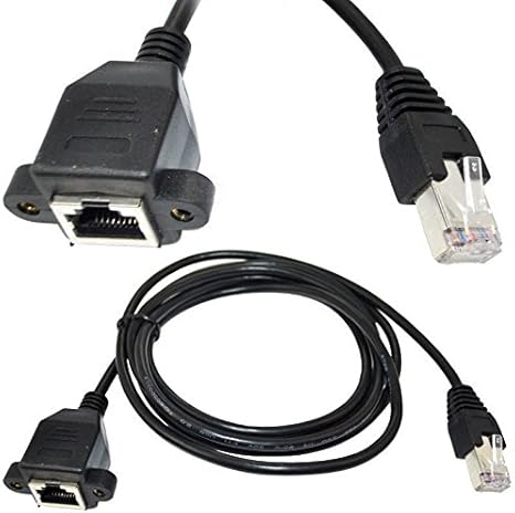 Cavo RJ45 Maschio A Femmina Per Montaggio A Incasso - 3FT, Impermeabile, Per Auto, Barche, Computer - Foto 11