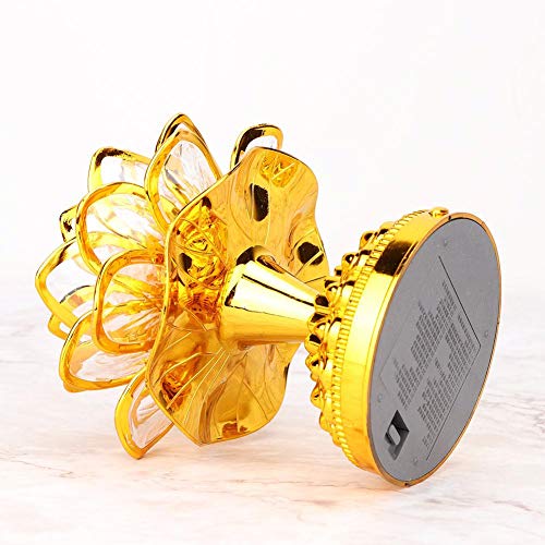 Buddha Lotus Light LED Lotus Lamp Golden Lotus Light LED Lotus Buddhist