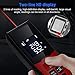 DinoFire Laser Measure, 98ft M/In/Ft EALNK Mute Laser Distance Measure with HD Display & Backlit – Black & Red