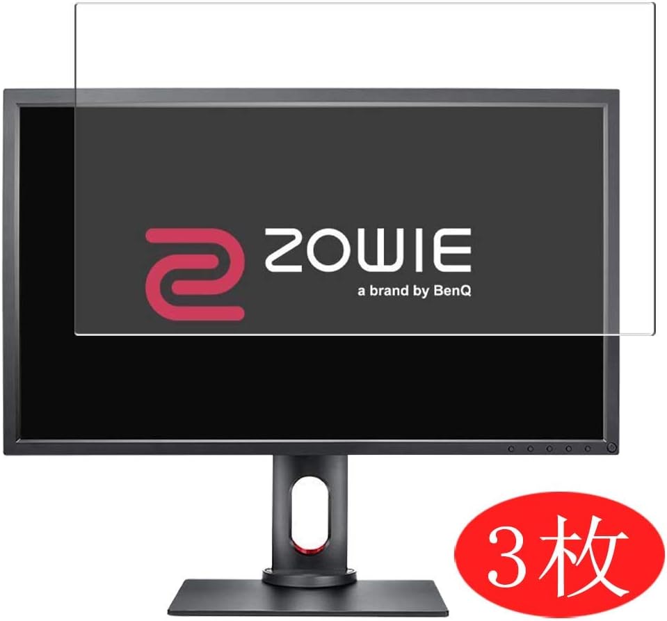 【3 Pack】 Synvy Screen Protector for BenQ Zowie XL2731 27" Display Monitor TPU Flexible HD Clear Case-Friendly Film Protective Protectors [Not Tempered Glass]