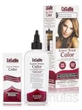 CoSaMo - Love Your Color Non Permanent Hair Color 738 Natural Dark Blonde - 3 oz NEW PACKAGING Like Clairol , L'Oreal , Garnier , John Frieda , Nice n Easy , Revlon haircolor ... No PPD or No Ammonia ! Paraben FREE ! PPD FREE ! No Peroxide ! Peroxide Free ! #1 RATED BEST HAIR COLOR ! Most Popular Haircolor ! MADE IN USA