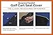 Classic Accessories Fairway Golf Cart Neoprene Paneled Bench Seat Cover