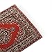 Red Miniatures Dollhouse Carpet Furniture Doll House Rug (Style 1)