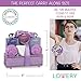 Spa Gift Basket, Luxury 8 Piece Bath & Body Set For Men/Women, Lavender & Jasmine Fragrance - Enriched with Shea Butter & Vitamin E - Includes Bath Bomb, Cosmetic Bag, Shower Gel, Bubble Bath & More!