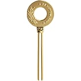 LOLLIA Handcreme Tube Key - Easy to Use Tube Squeezer Tool, Hand Cream Gift | Pairing, Hand Lotion Accessory Gold, Charming Floral Printed Key for Metal Cream Tube