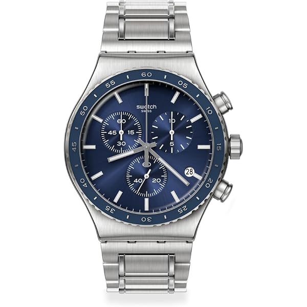 Swatch Unisex Quartz Stainless Steel Casual Watch : Amazon.ca