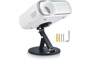 ZDSSY Mini Projector Stand Table, Desk, Ultra-Stable with Easy Setup, Compact Portable, 3-in-1 Projector Mount Compatible with Aurzen Projectors and others for /Home/Outdoor/Office ( 1/4-Inch Screw, Black)