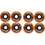 Labeda Asphalt Orange Inline Skate Wheels - 76mm