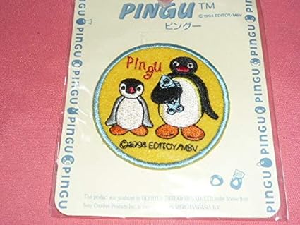 Amazon カワイイ１９９４年 Pingu ピングー ピンガ アイロンワッペン ホビーグッツ ワッペン アップリケ 通販