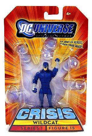 DC Universe Infinite Heroes Crisis Wildcat Black Suit Variant Series 1 Figure 15 by DC Comics