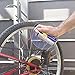 Clip2Keep Starter Kit - 10 Spray Can Straw Holders with 2 Extra Straws - Plastic Clip with Self-Adhesive Pad (5 Blue/5 Yellow) for Corrosion Inhibitor, Silicone Spray, Lock and Bike Chain Lubricant