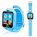 DUIWOIM Kids Smart Watch, Phone Watches for Girls Boys, Digital Wrist Watch, Smart Watch for 3-14 Years Old, Touch Screen Camera Anti-Lost SOS Button Smartwatch Great Gift for Children (Blue)