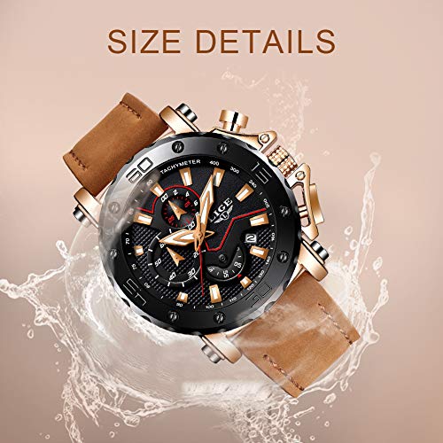 eloj-de-Pulsera-para-Hombre-LIGE-Deportivo-Resistente-al-Agua-Militar-multifuncion-cronografo-de-Cuarzo-Negro-con-Calendario-y-Correa-de-Piel