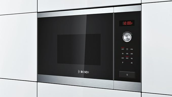 Bosch HMT75M654 - Microondas, 1270W, 220-230 V, acero inoxidable ...