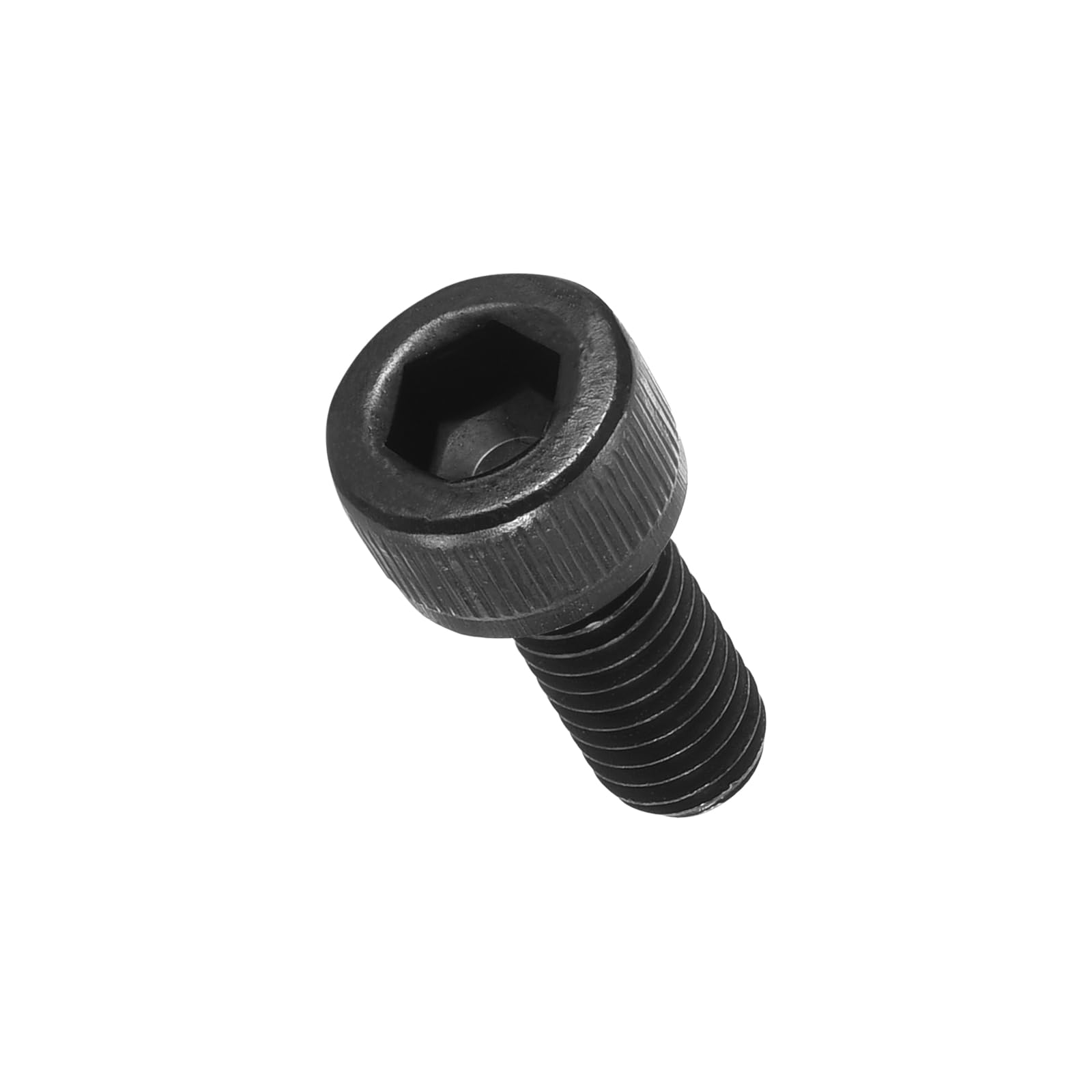 METALLIXITY Socket Head Cap Screws(M6-1x14mm)50Pcs, Carbon Steel Allen Socket Drive DIN912/ISO4762 Metric Oxide - Machine Grade 12.9 Internal Hex Screw UNC Coarse, Black