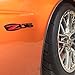 Corvette C6 Z06 Chevy Emblems Gloss Black 2005-2013