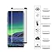 [2 Pack] Galaxy Note8 Black Screen Protector [9H Hardness][Anti-Scratch][Anti-Bubble][3D Curved][High Definition][Ultra Clear]Tempered BBInfinite Glass Screen Protector Compatible Samsung Galaxy Note8