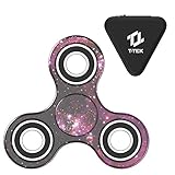 T-Tek Hand Spinner Fidget Helps Focus with Case Package (Uni Purple)