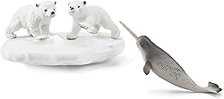 Schleich Wild Life 4pc. Polar Playground with Polar