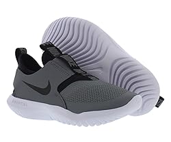 Nike Flex Runner (Big Kid) Cool Grey/Black/White