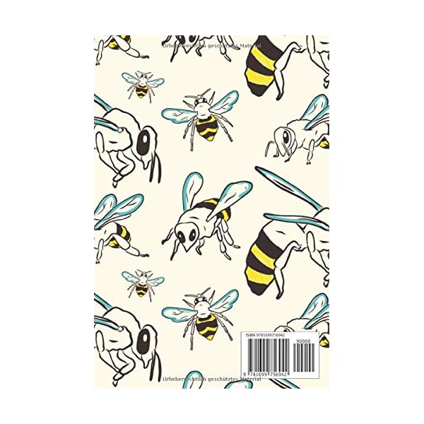 Imkerbuch: Stockkarte für Imker mit vorgedruckten Tabellen - Bienenzucht und Bienenstock Notizbuch – Bild 3