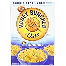 Post Honey Bunches of Oats with Almonds Cereal, 2 - 24oz Bags per Box