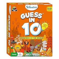 Skillmatics Card Game - Guess in 10 Countries of
