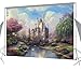 Ouyida Fairy tale castle 7' x 5' CP Pictorial cloth photography Background Computer-Printed Vinyl Backdrop TP50