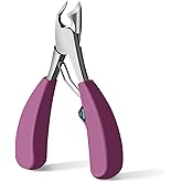 MR.GREEN Toenail Clipper Stainless Steel Ingrown Nail Cutter Good at Cutting Thick and Hard Nails Pedicure Tools (Purple)